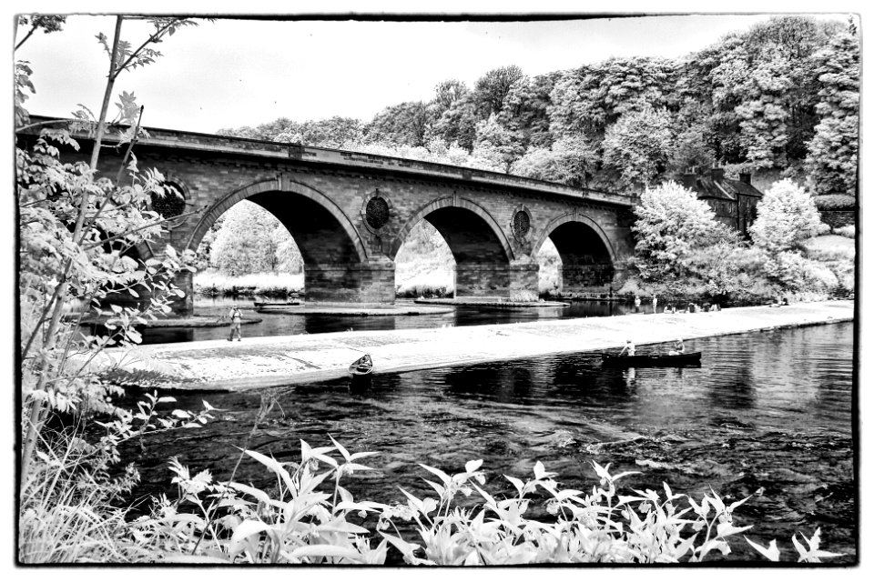 Coldstream Bridge, Infrared
