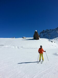 Ski mountain italy
