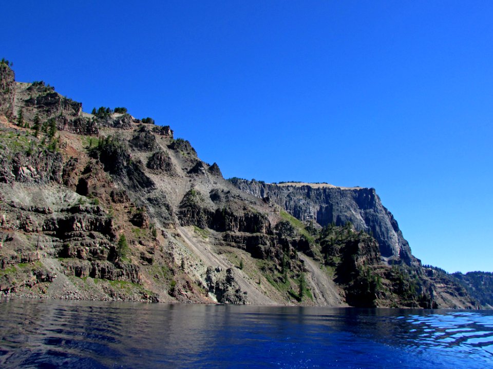 Boat Ride at Crater Lake NP in OR photo