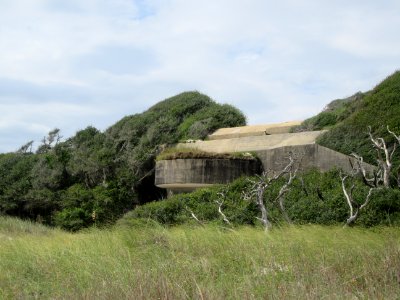 Langdon Battery and Casement finished in the 1930s Gulf Shores National Park Florida
