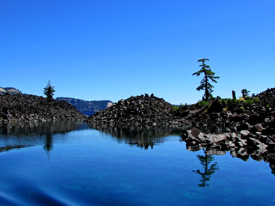 Boat Ride at Crater Lake NP in OR