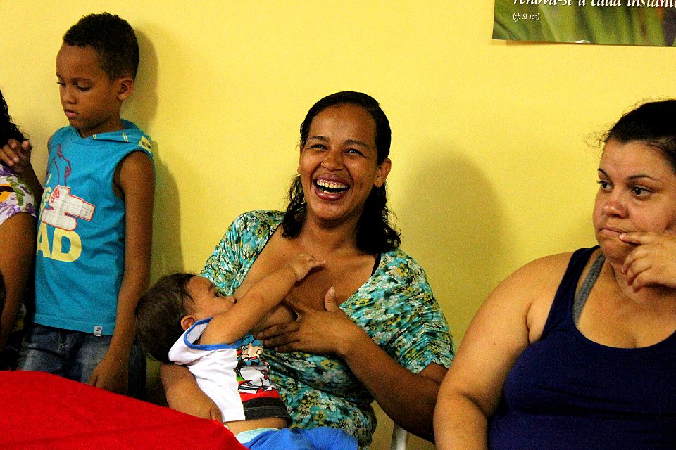 Centro de Saúde Novo Aarão Reis festeja doadoras de leite materno