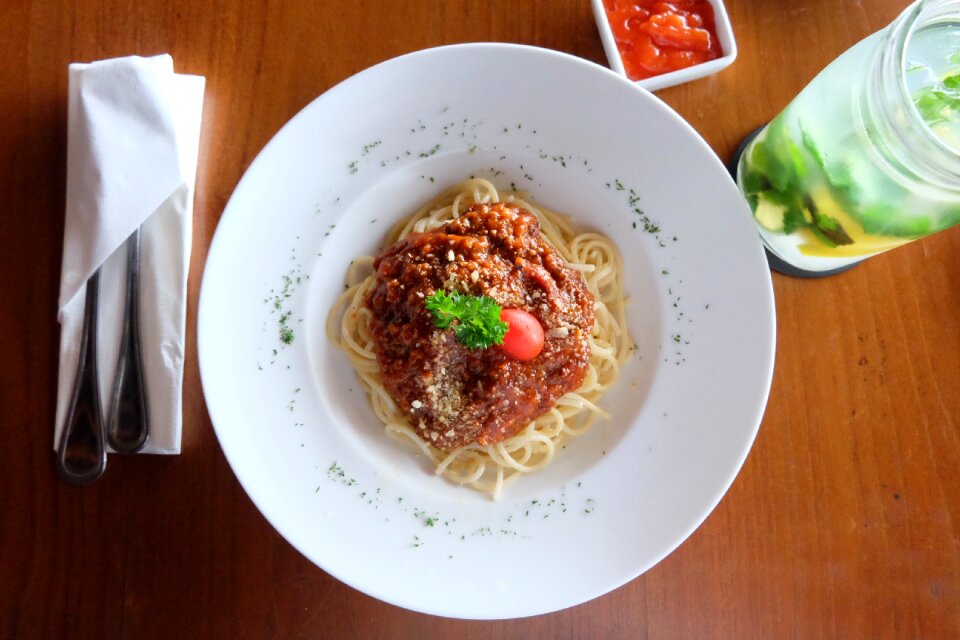 Italian italian food meal