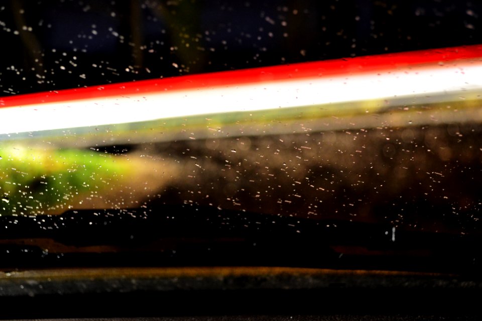 through the glass