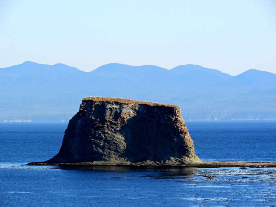 Neah Bay at Pacific Coast in WA