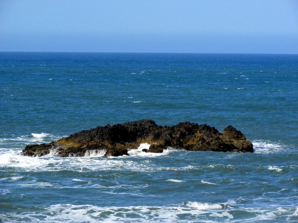 Cannon Beach at Pacific Coast in OR photo