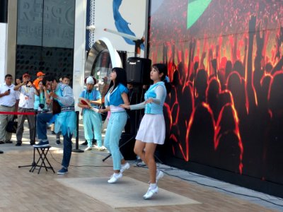 Tap Dancers Korean Pavilion Expo 2017 Astana Kazakhstan