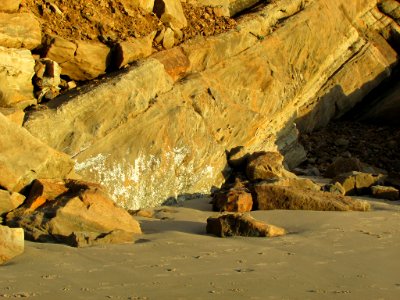 Hug Point at Pacific Coast in OR