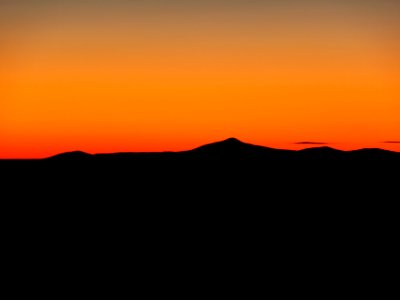 Sunset in Santa Fe photo