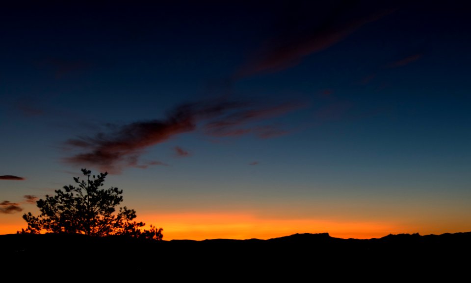 Anochecer, Valle de la Fueva, Huesca