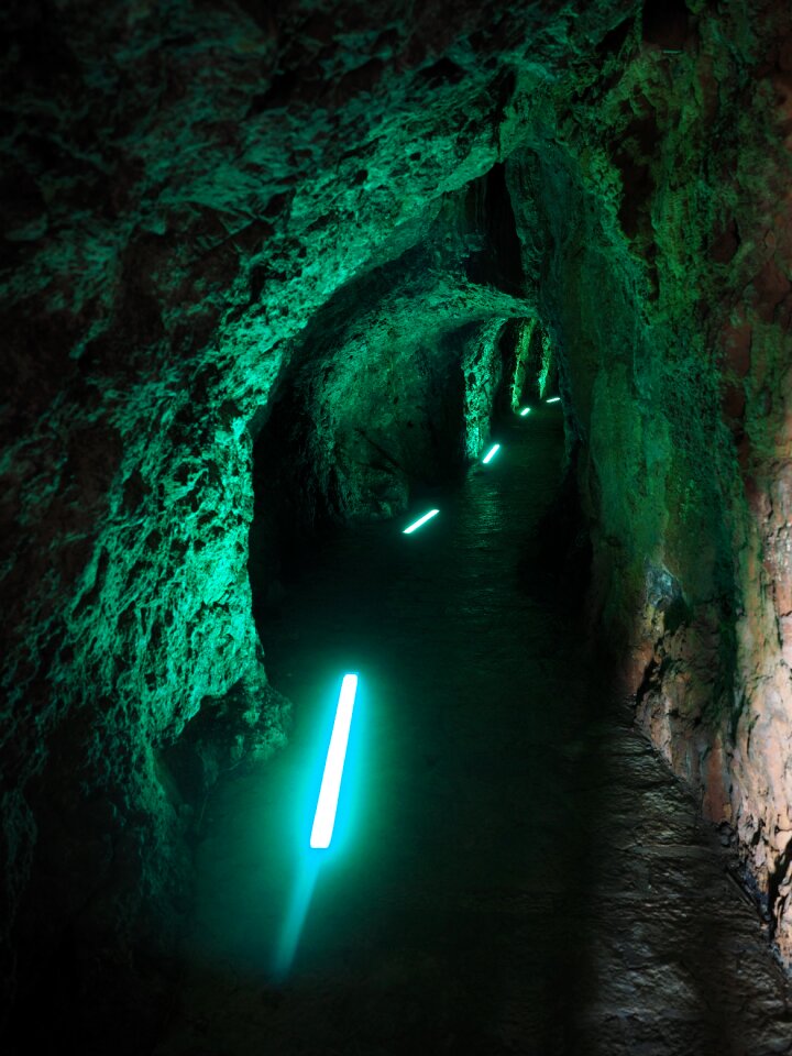 Sa calobra walk lighting