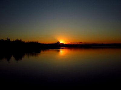 Sunrise at Columbia River and Mt. Hood photo