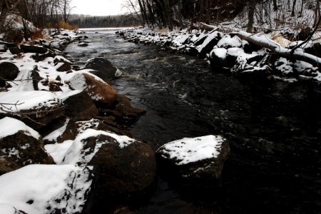Snowy river photo