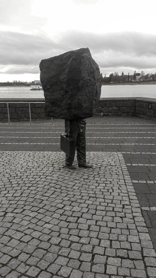 Statue in Reykjavik