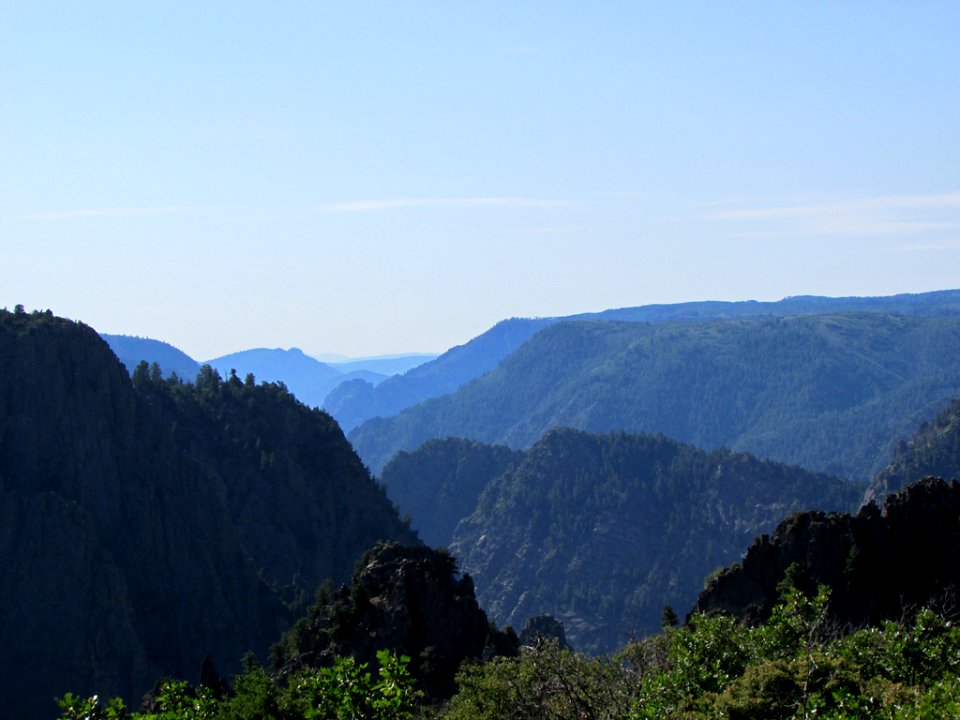 Black Canyon of The Gunnison NP in CO