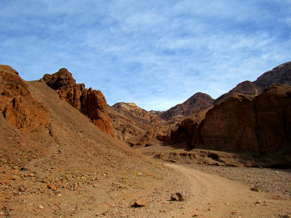 Natural Bridge Canyon at Death Valley NP in CA