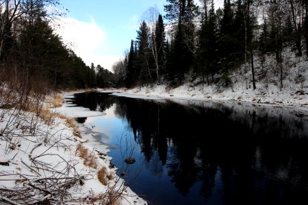 Snowy river photo