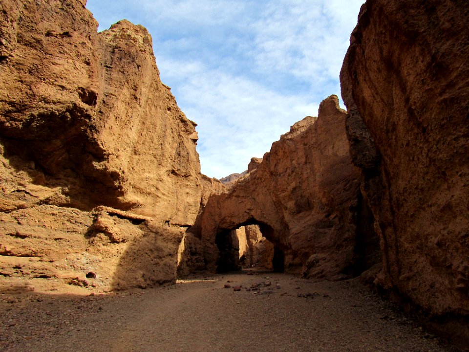 Natural Bridge Canyon at Death Valley NP in CA