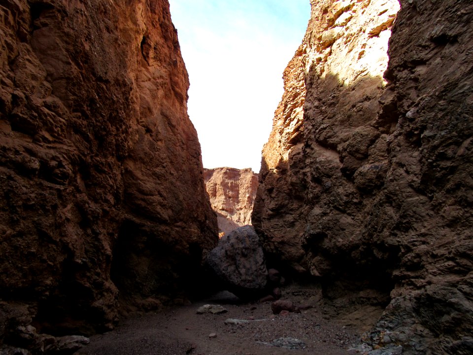 Natural Bridge Canyon at Death Valley NP in CA