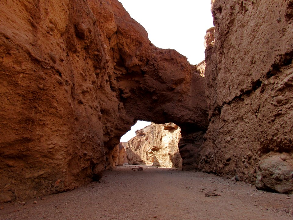 Natural Bridge Canyon at Death Valley NP in CA