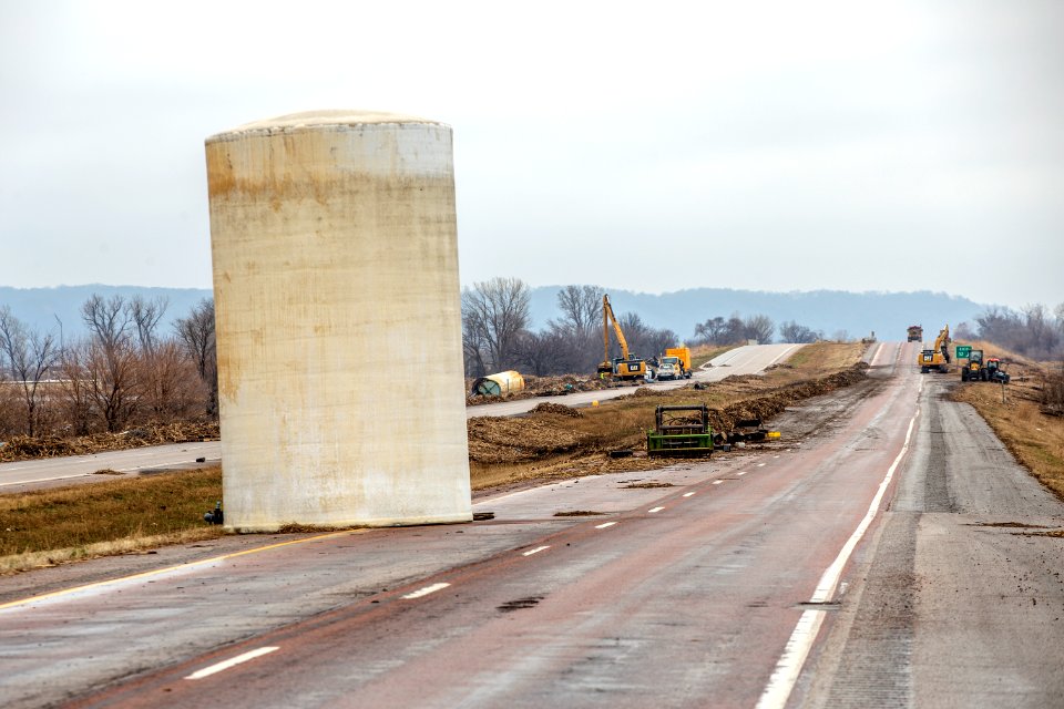 4/4/19 - I-29 between Hwy 34 and Hamburg