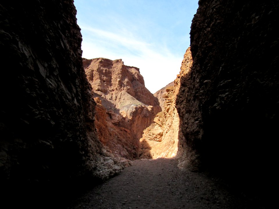 Natural Bridge Canyon at Death Valley NP in CA