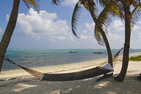 Caribbean water ocean