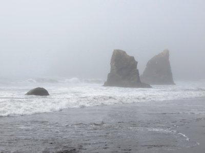 Ruby Beach at Olympic National Park in WA