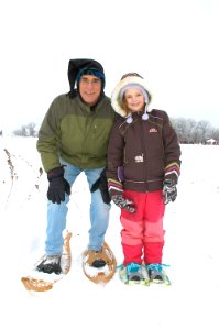 Great day for snowshoeing!
