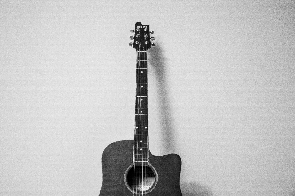 Isolated black and white sound