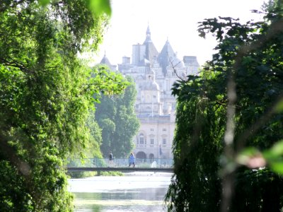 Blue Bridge in St. James Park, London
