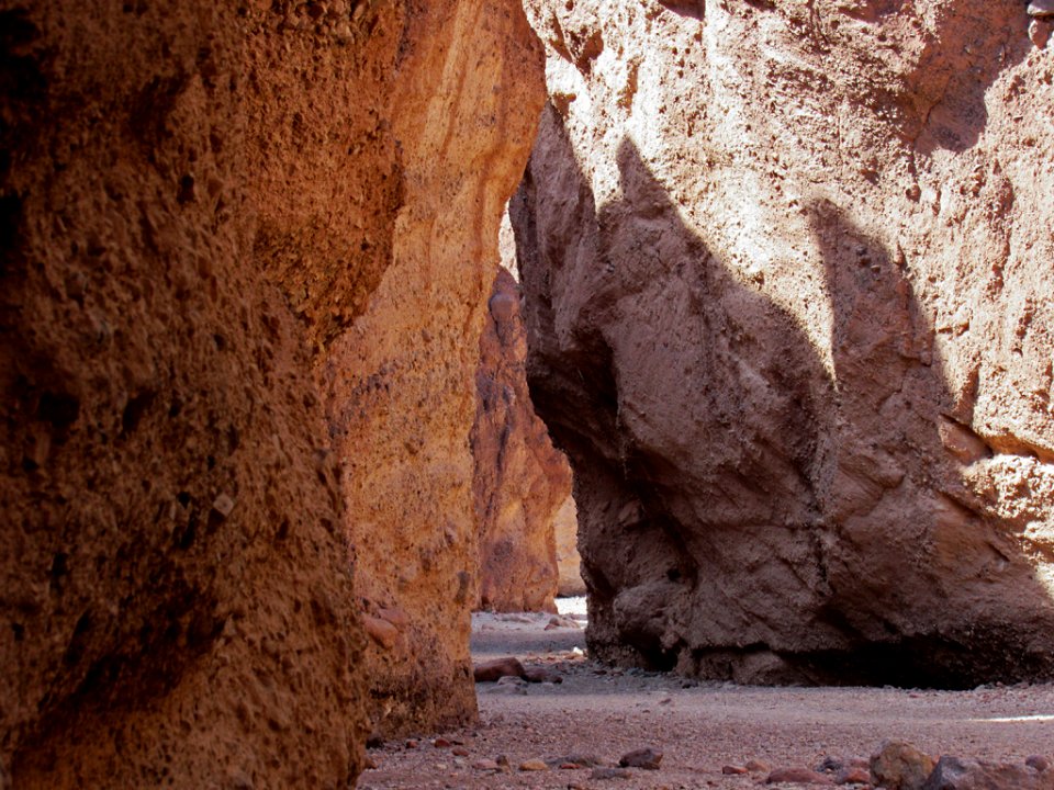 Natural Bridge Canyon at Death Valley NP in CA