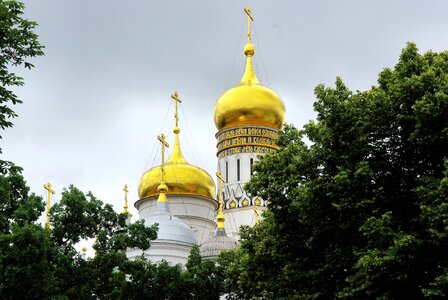 Orthodox russian cathedral russian church