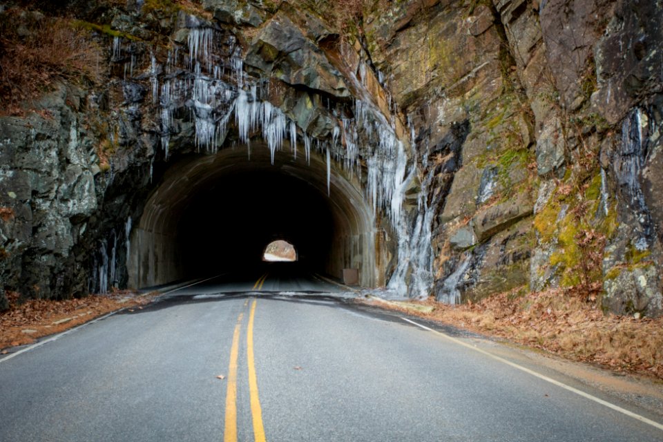 Icicles on the Tunnel