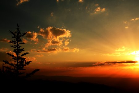 Hawksbill Sunset