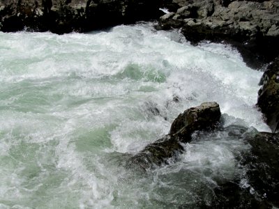 Moulton Falls Park at Lewis River in WA