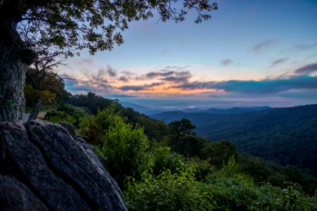 Hazel Mountain Overlook Sunrise photo