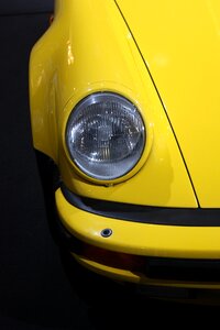 Yellow fast car light