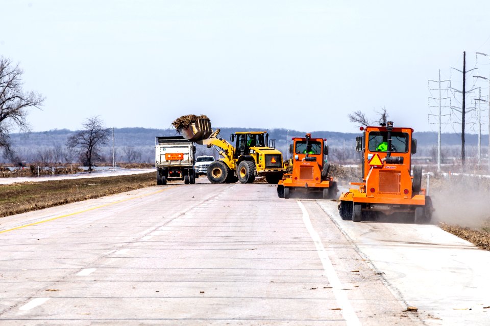 4/1/19 - I-29 two miles south of Omaha/Crescent Exit