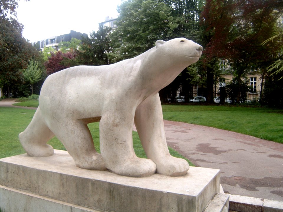 Eisbär, Jardin Darcy, Dijon