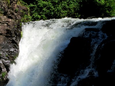 Moulton Falls Park at Lewis River in WA