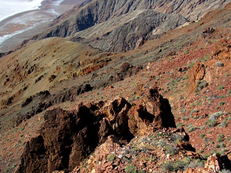 Dante's View at Death Valley NP in CA photo