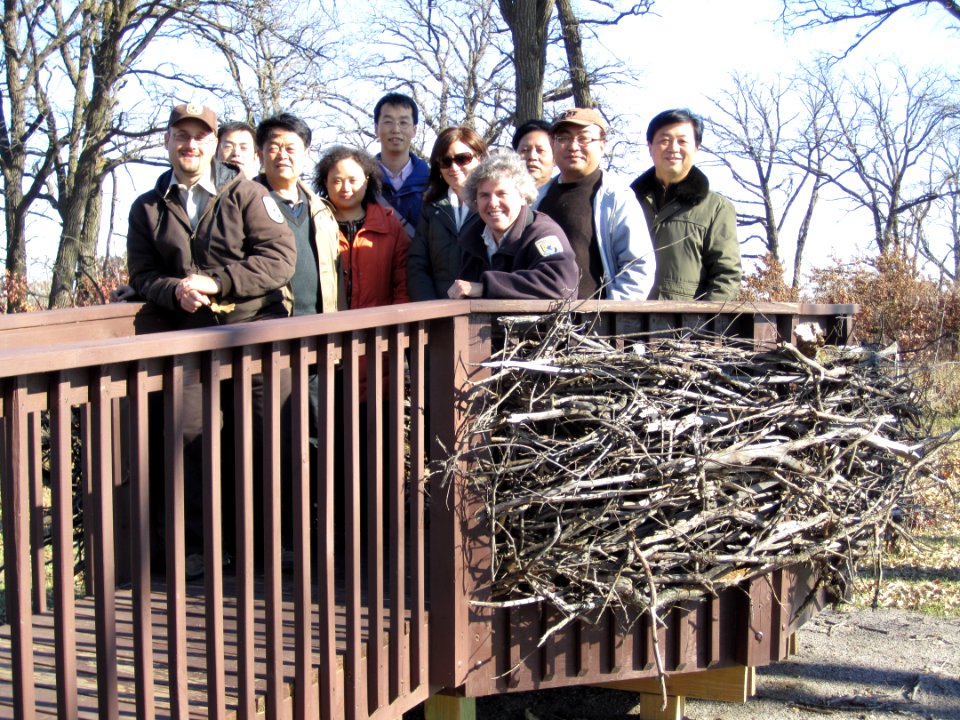 Chinese Delegation at Sherburne National Wildlife Refuge