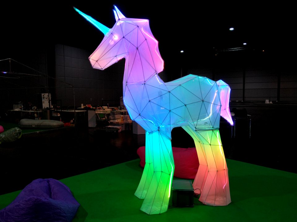 Unicorn of Chaos West, during 36c3