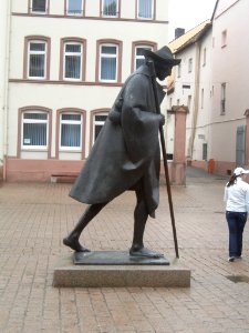 Jakobspilger-Statue Speyer photo