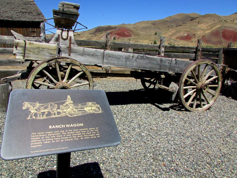 Cant Ranch at John Day Fossil Beds NM in OR