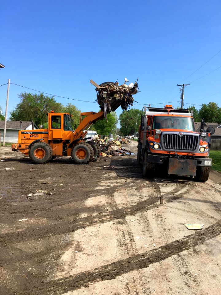 5/13/19 - debris removal in Pacific Junction