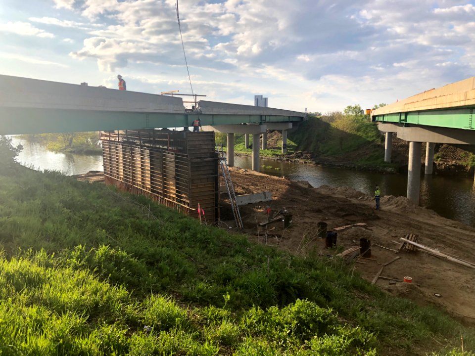 5/9/19 - I-29 bridge at MM 8.5