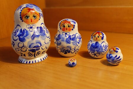 Toy russian handmade photo