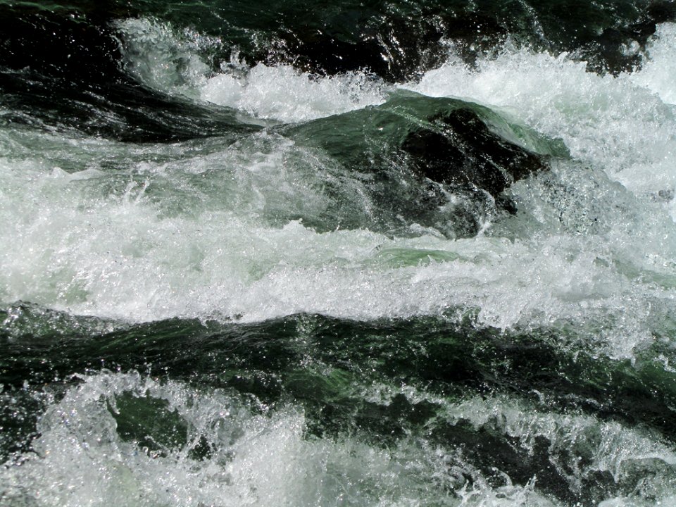 Moulton Falls Park at Lewis River in WA